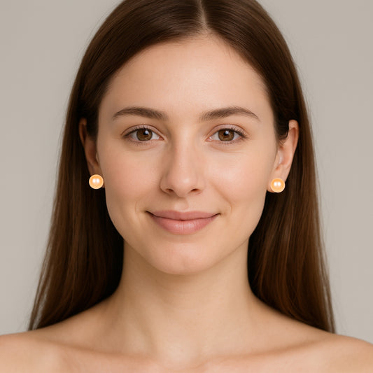 Freshwater Pearl Earrings - Stardust Period