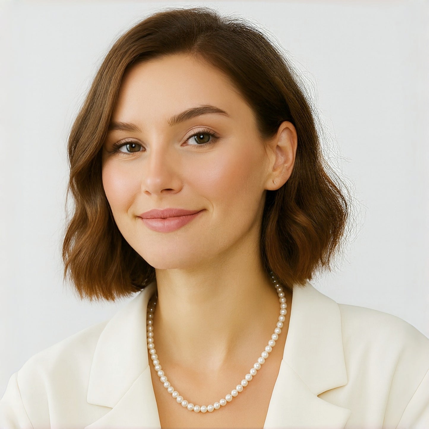 5-6mm Elegant Freshwater Pearl Necklace