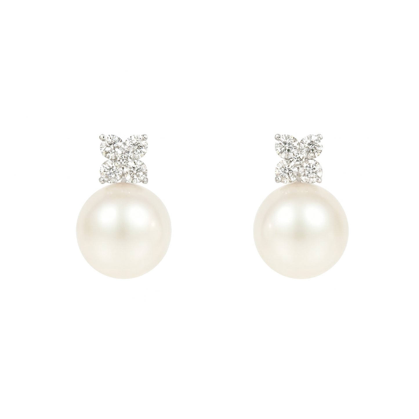 Freshwater Pearl Earrings - Clover Verses
