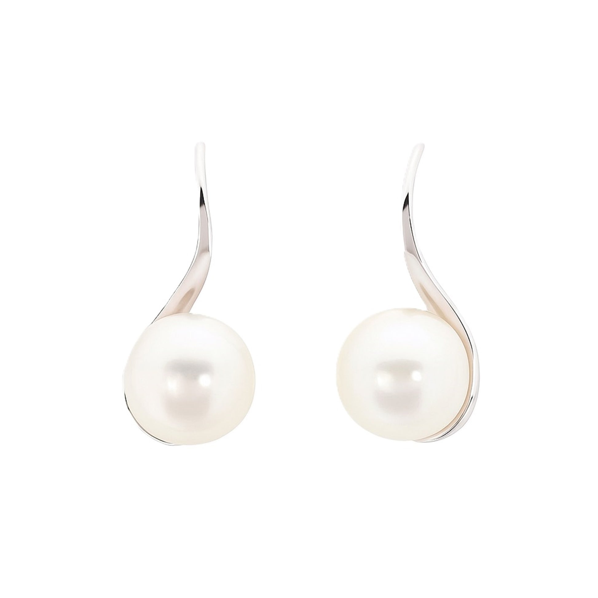 Looking for elegant pearl earrings? Galaxy spine freshwater pearls in sterling silver bring everyday elegance | MINTING Jewelry
