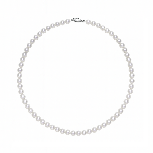Bold 11-12mm freshwater pearl necklace in 925 sterling silver for elegant looks.